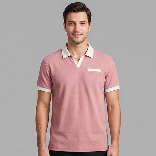 Mens Light Pink T-Shirt