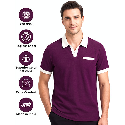 Mens Purple T-Shirt