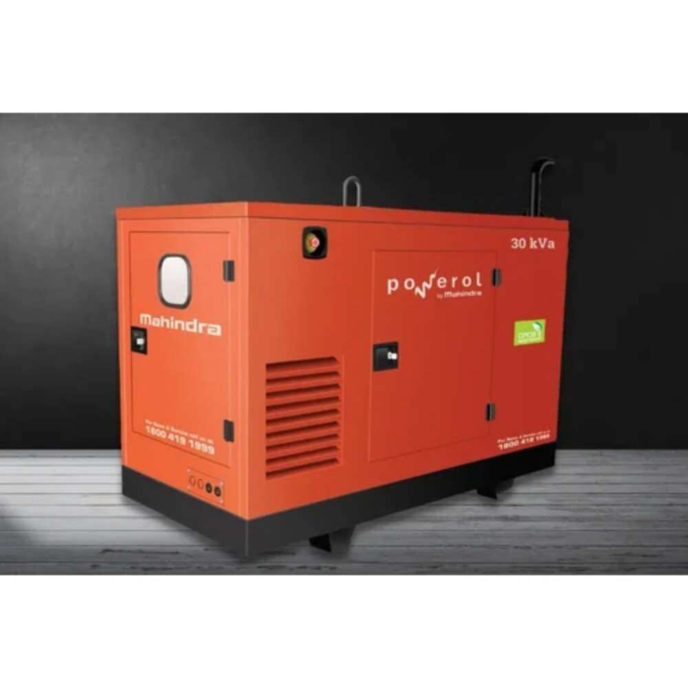 30 Kva Mahindra Powerol Diesel Generator - Dimension (L*W*H): 2300 X 1000 X 1200 Mm