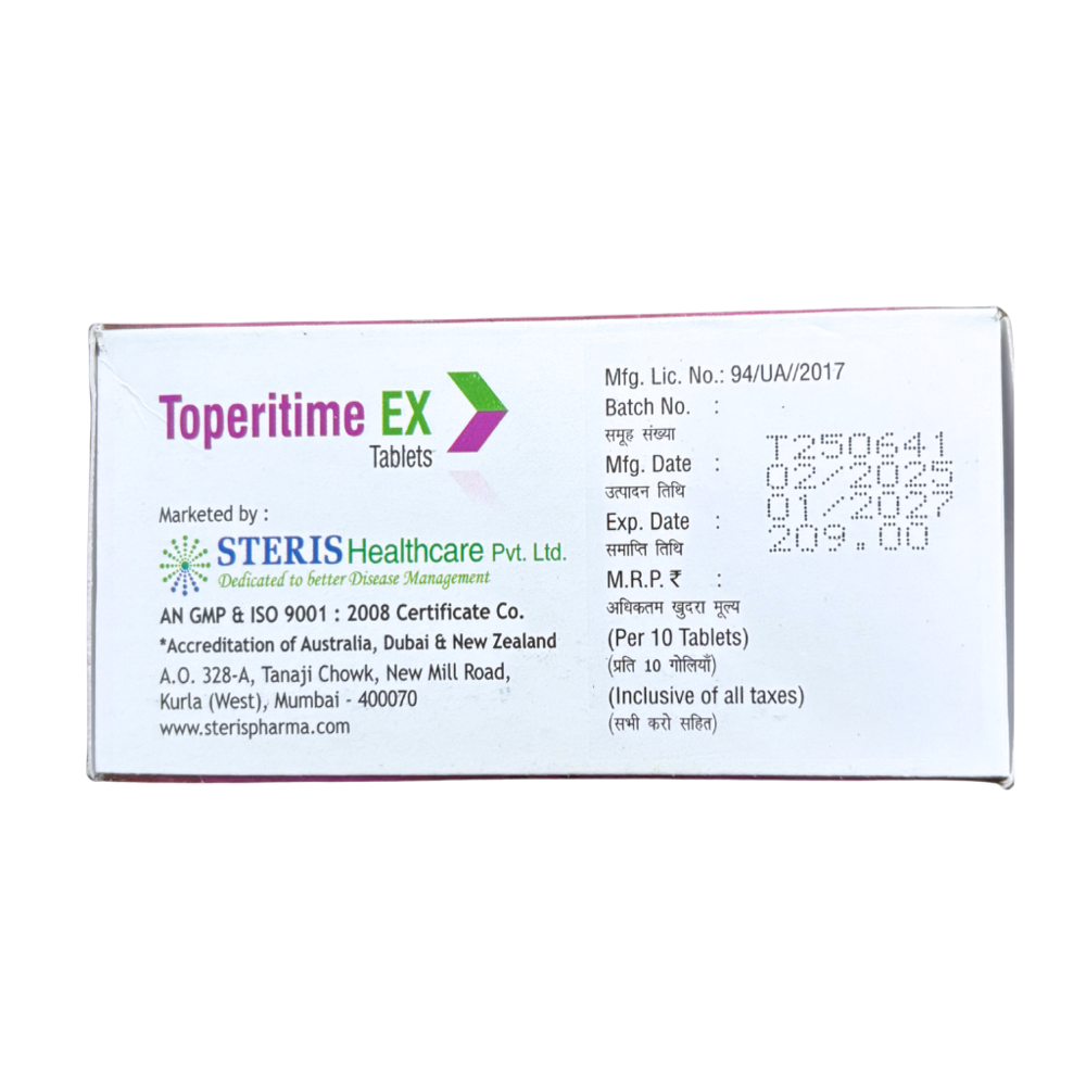 Toperitime Ex Generic Drugs