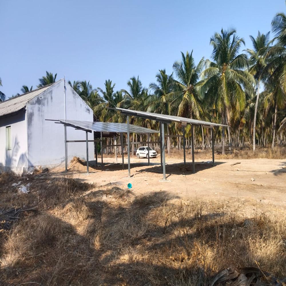 5 HP Solar Agricultural Water Pumping System