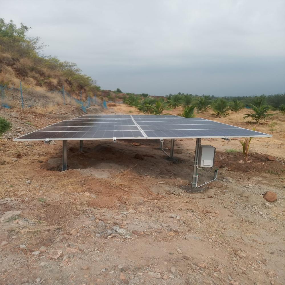 5 HP Solar Agricultural Water Pumping System
