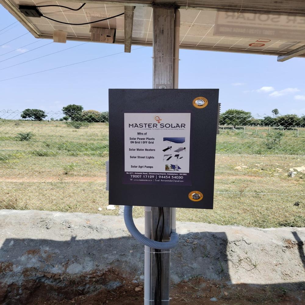 5 HP Solar Agricultural Water Pumping System