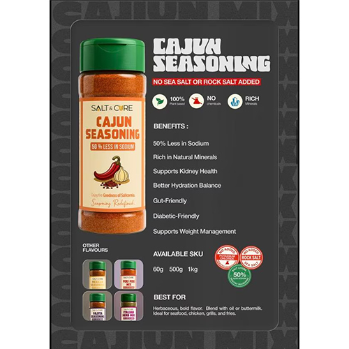 LOw Sodium Cajun Seasonings