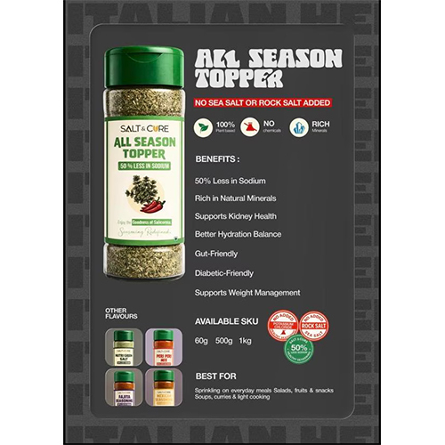 Low Sodium All season Toper Seasoning