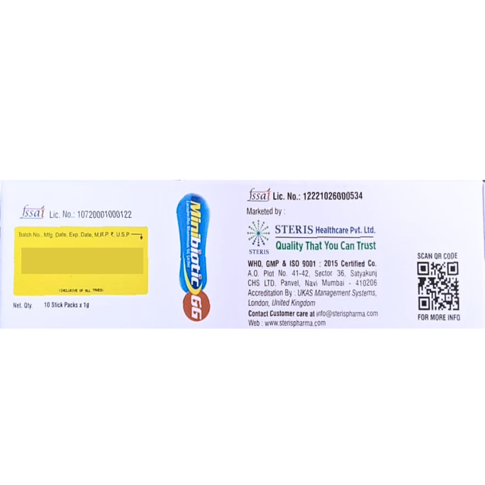 Lactobacillus Rhamnosus gg-6 Billion CFU