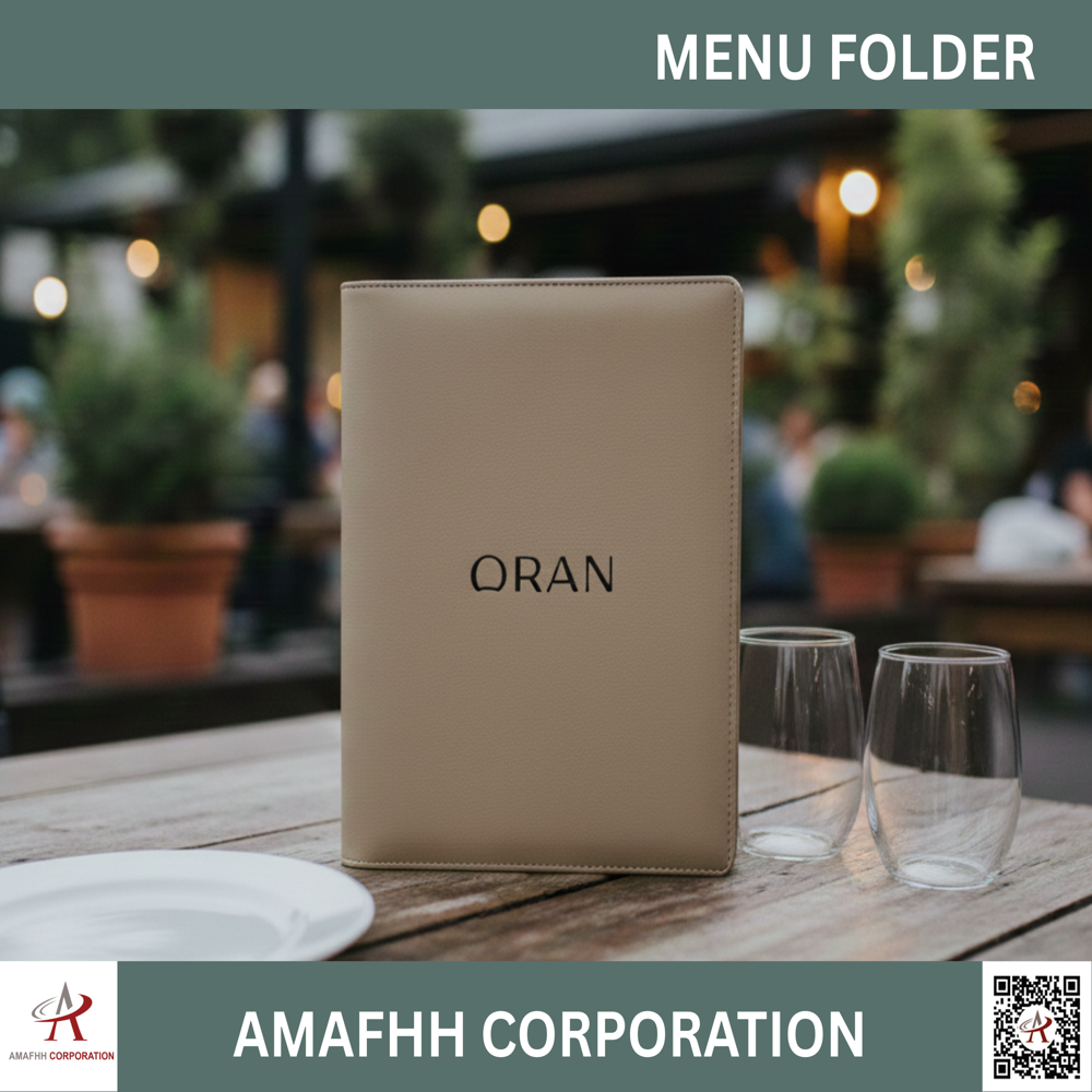 LEATHERETTE MENU FOLDER