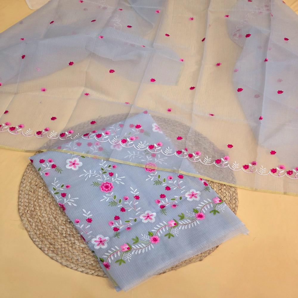 Kota Doria Soft Cotton Suit Set
