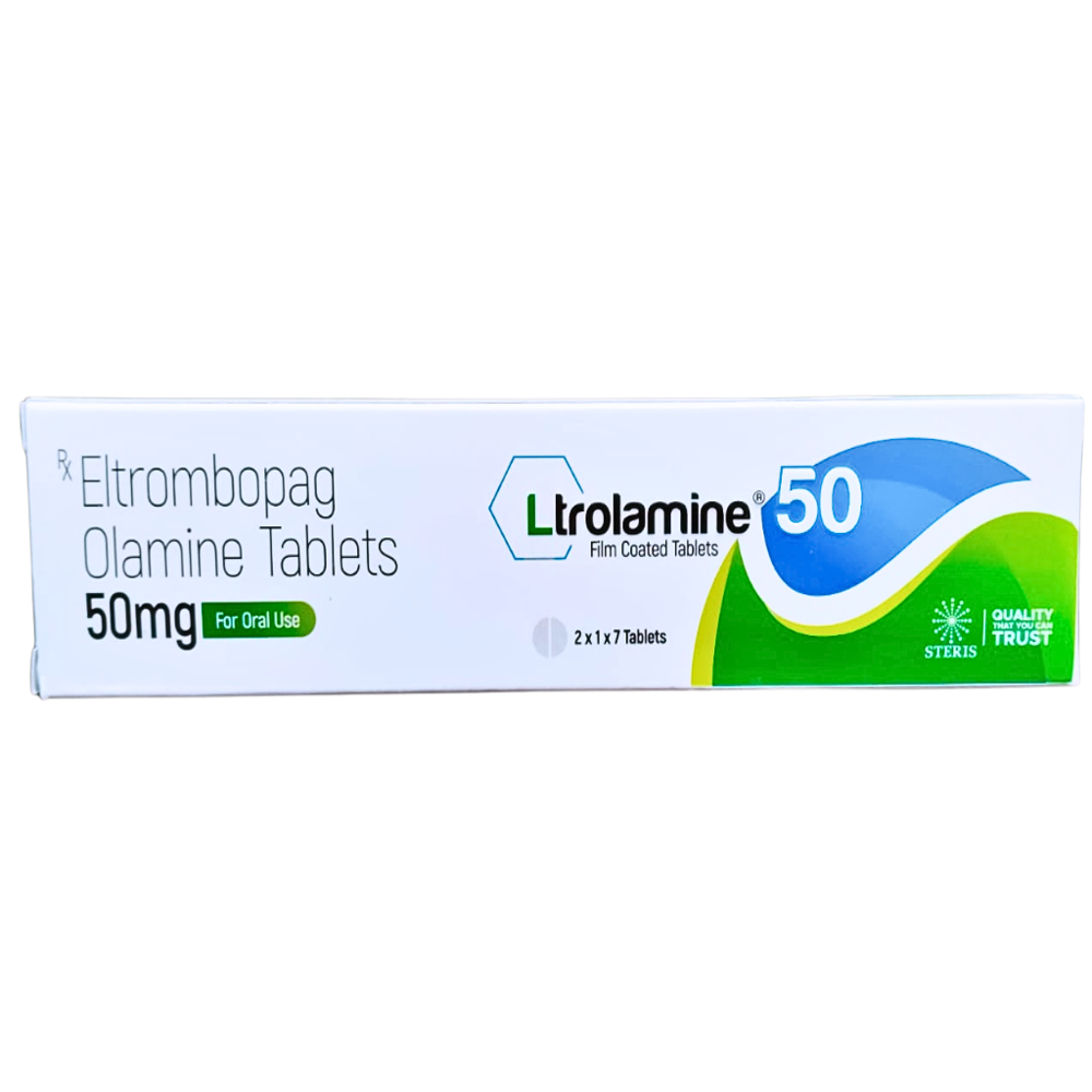 Eltrombopag Olamine Tablets 50 Mg - Drug Type: Organic Medicine