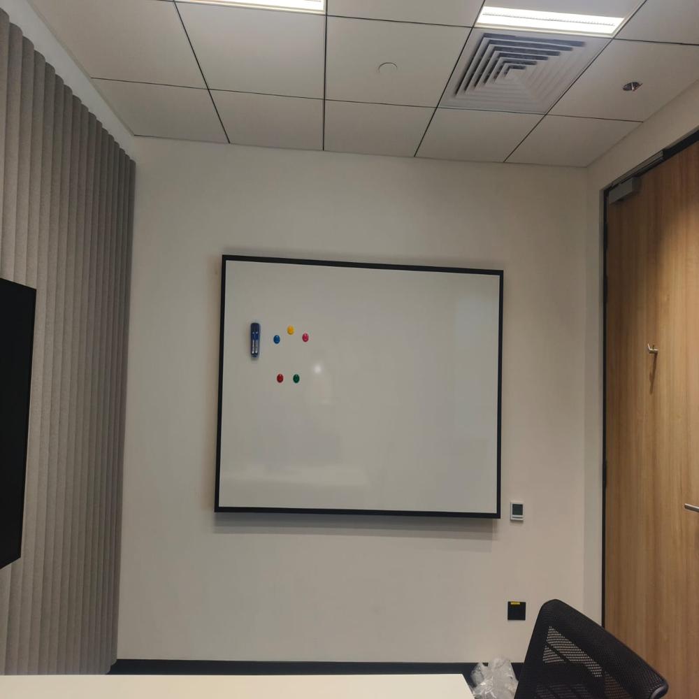 Lacquered Glass Magnetic Board