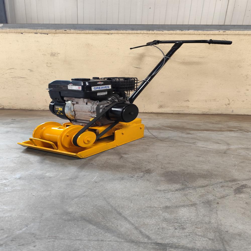 2.4 HP Greaves Petrol Engine 1 Ton Plate Compactor