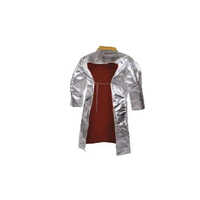 Aluminized Heat Resistance Apron - Color: Silver