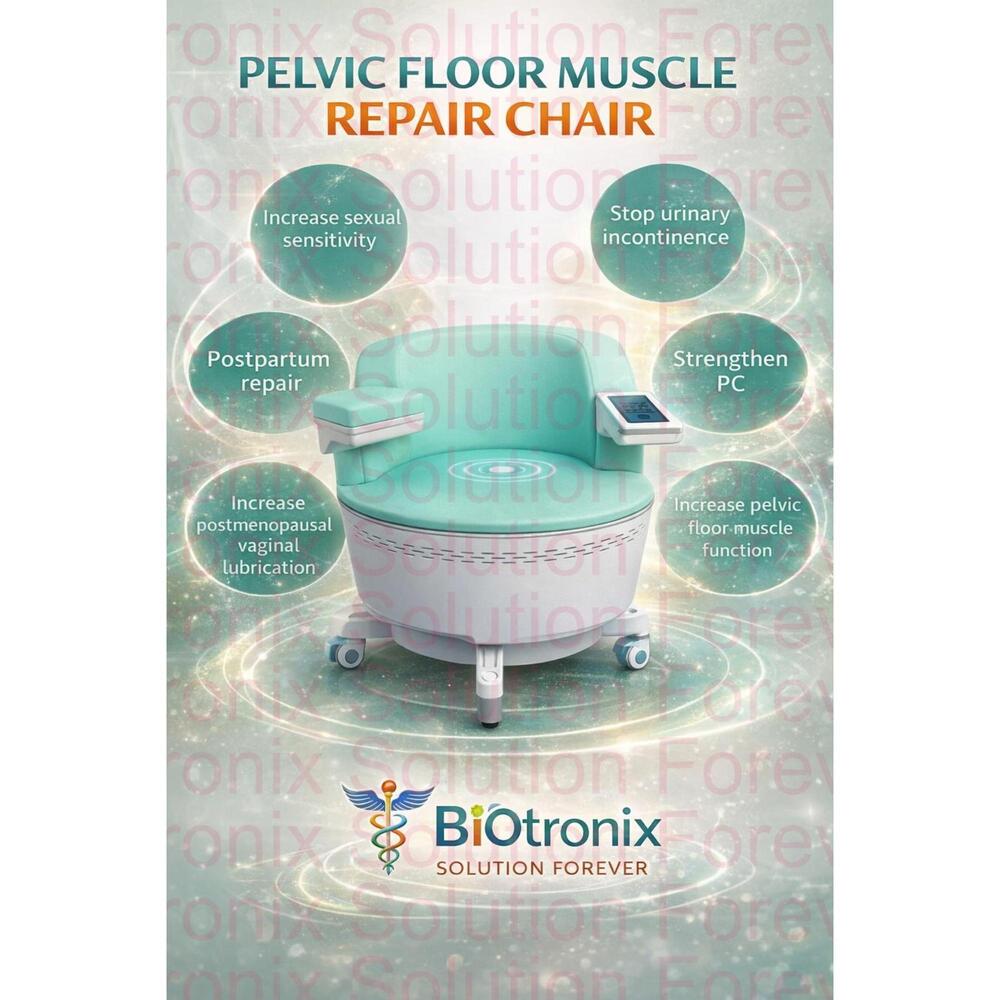 Clinical Pelvic Floor Muscle Rehab Chair for Post-Treatment Recovery