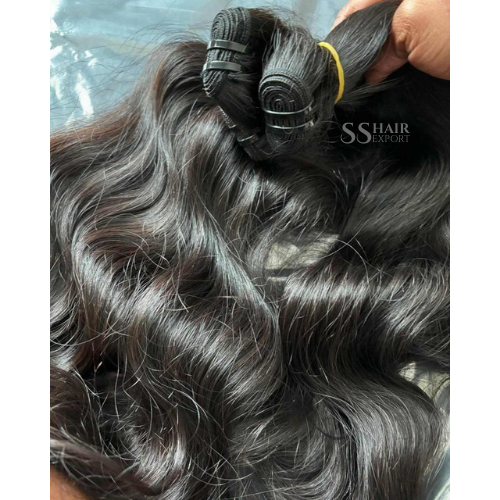 Machine Weft Hair Extensions Human Hair Weaves Sew In Bundles