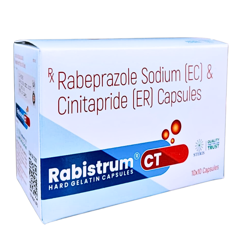 Rabeprazole Sodium (ec) 20 Mg And Cinitapride (er) 3 Mg Capsules