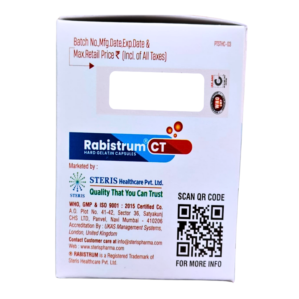 Rabeprazole Sodium (EC) 20 mg and Cinitapride (ER) 3 mg Capsules