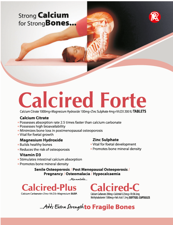 Calcium Carbonate Calcitriol Folic acid Methylcobalamin Softgel Capsule