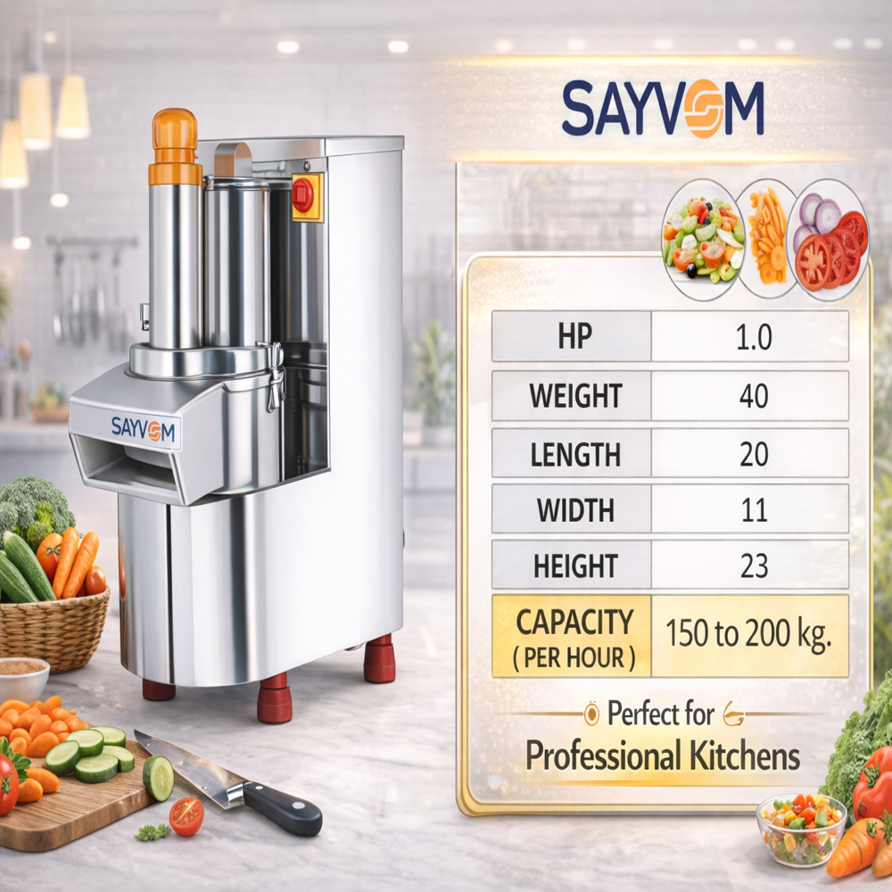 Vegetable Cutting Machine - Capacity: 150-200 Kg