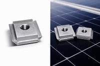 Aluminium Rail Nut M8, Solar Mounting Rail Nut