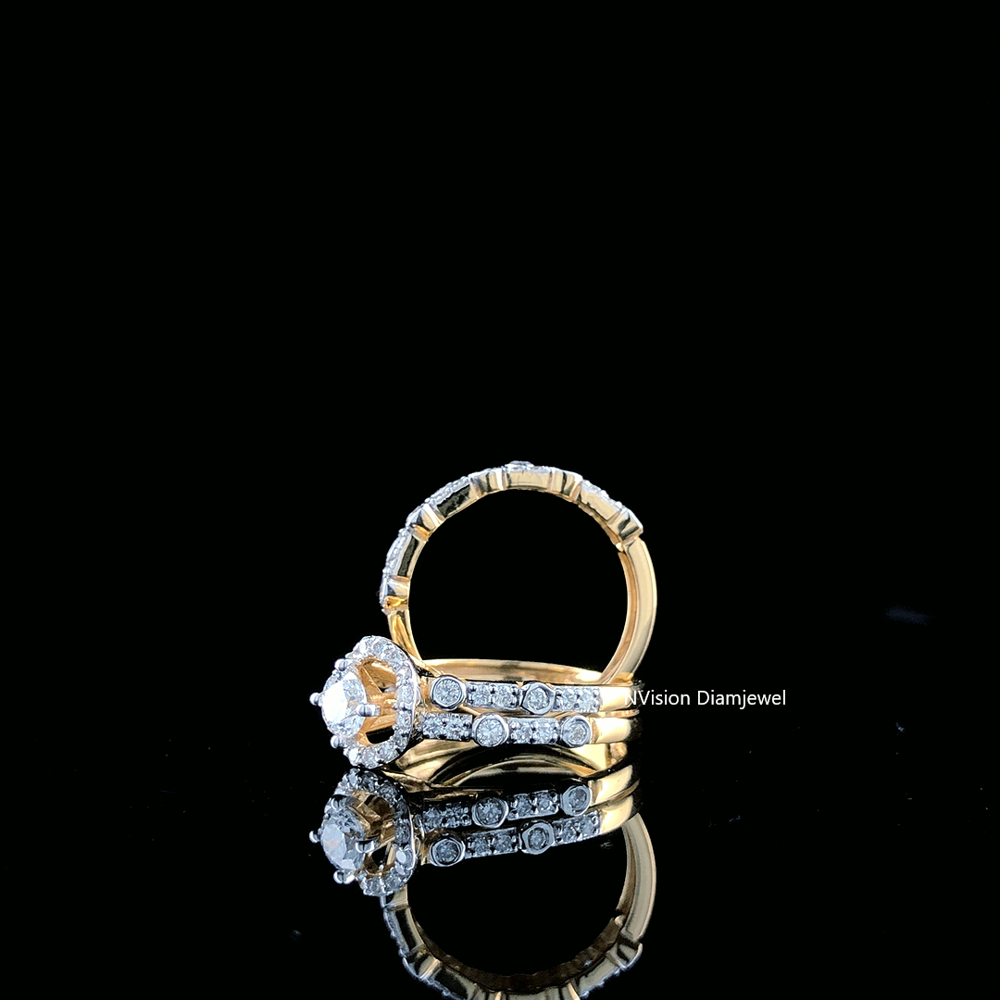 Harmony Opulence Solitaire Natural Diamond Ring