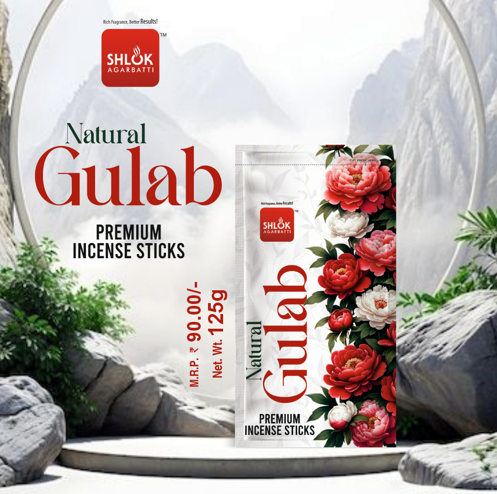 Natural Gulab Incense Stick