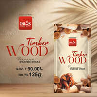 Timber Wood Incense Stick - Color: Black