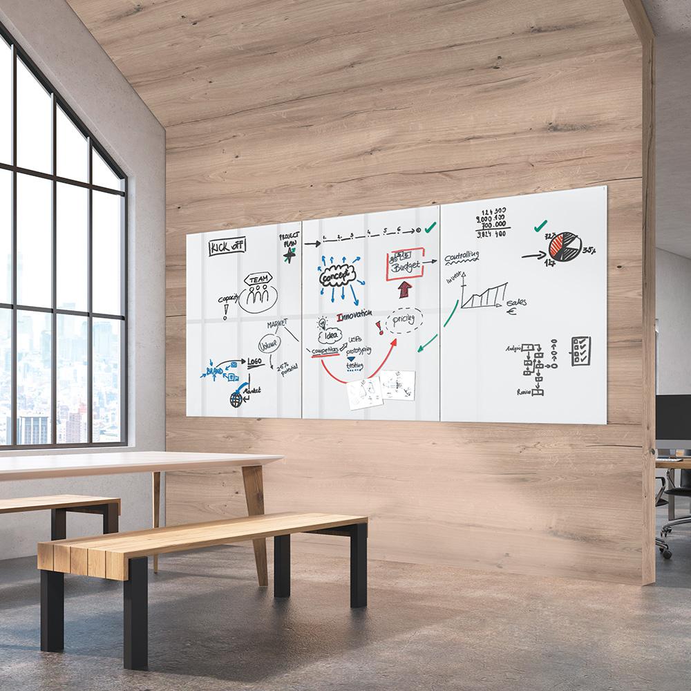 Lacquered Non Magnetic Glass Board