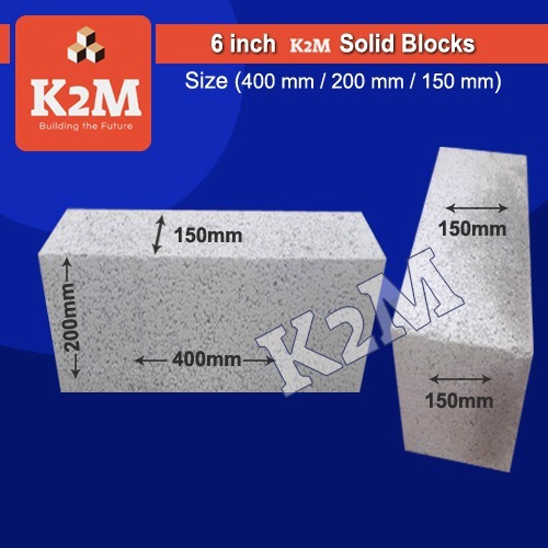 6 INCH Solid Blocks
