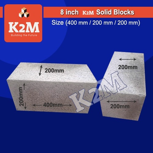 8 INCH Solid Blocks