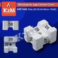 20-25-40-50 Column Cover With Hole - Color: As Per Requirement
