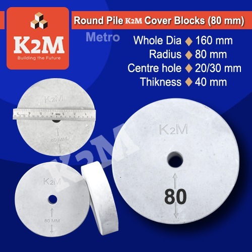 80 Mm - Metro 30 Mm Cover Blocks