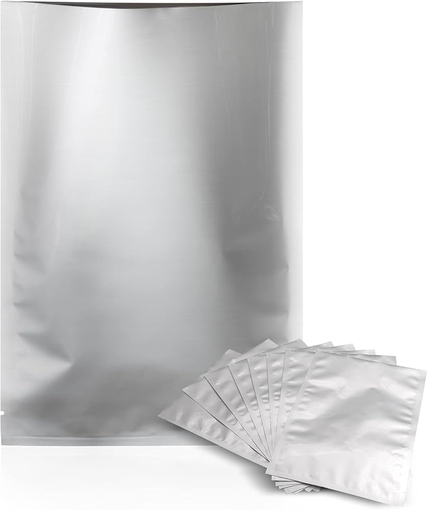 Vacuum Pp Pouches Both Side Aluminium Foil - Material: Plastic