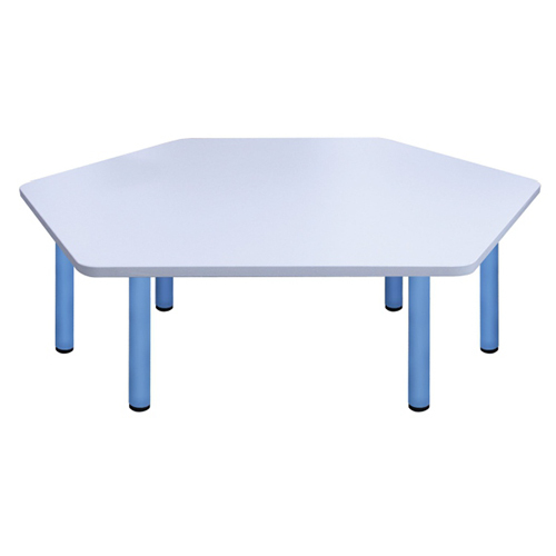 Wooden Table - Color: Blue