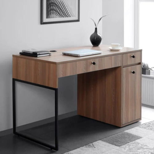 Computer Table With Drawer - Color: White