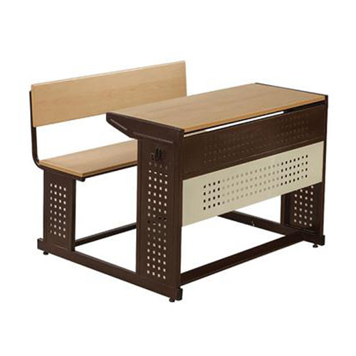 School Bench - Color: Brown