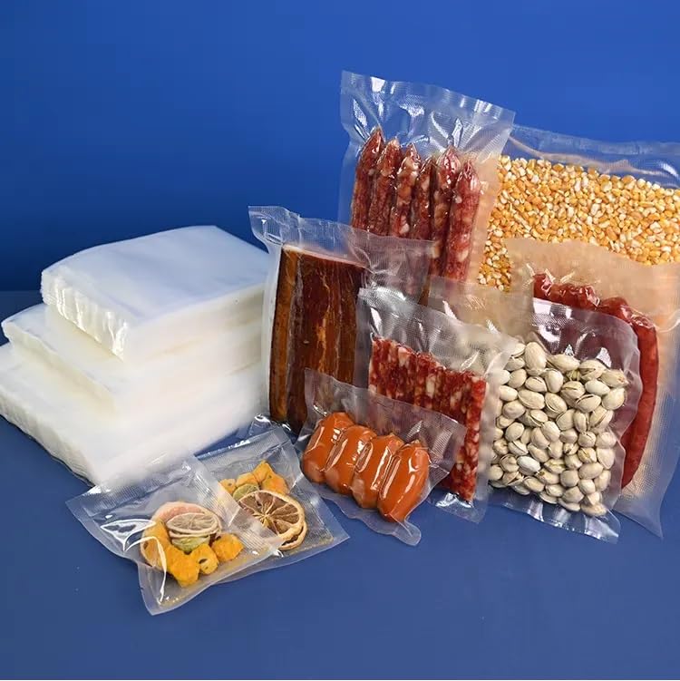 Vacuum Nylon PP Pouches Both Side Transparent
