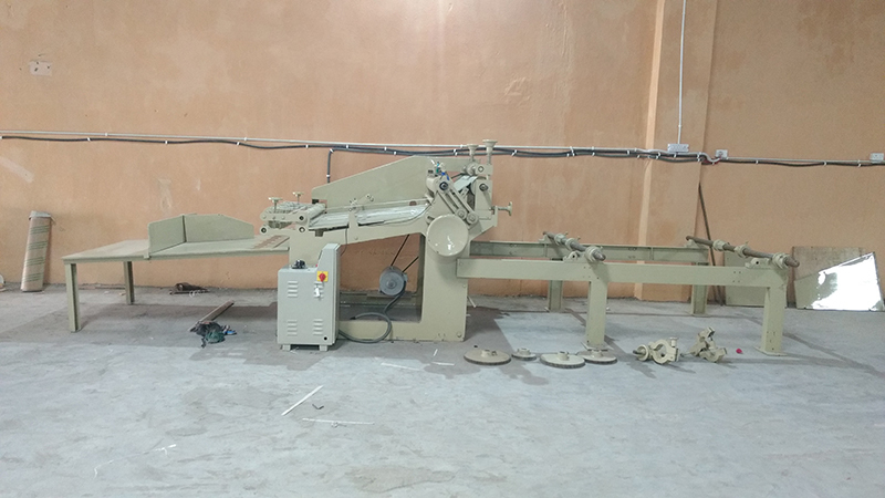 Industrial Manual Reel To Sheet Cutting Machine
