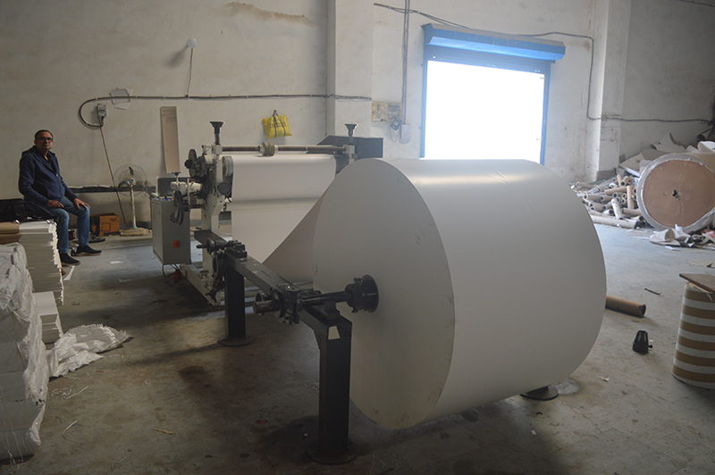 MS Manual Reel To Sheet Cutting Machine