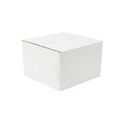 13 x 8 x 7inch 3ply White Laminated Corrugated Box