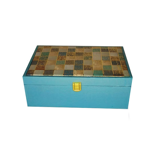 10.50 x 7.50 x 3.50inch Mdf 3 Bamboo Jar Gift Box