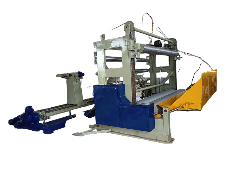 Semi-automatic Rewinder Machine With Single Motor