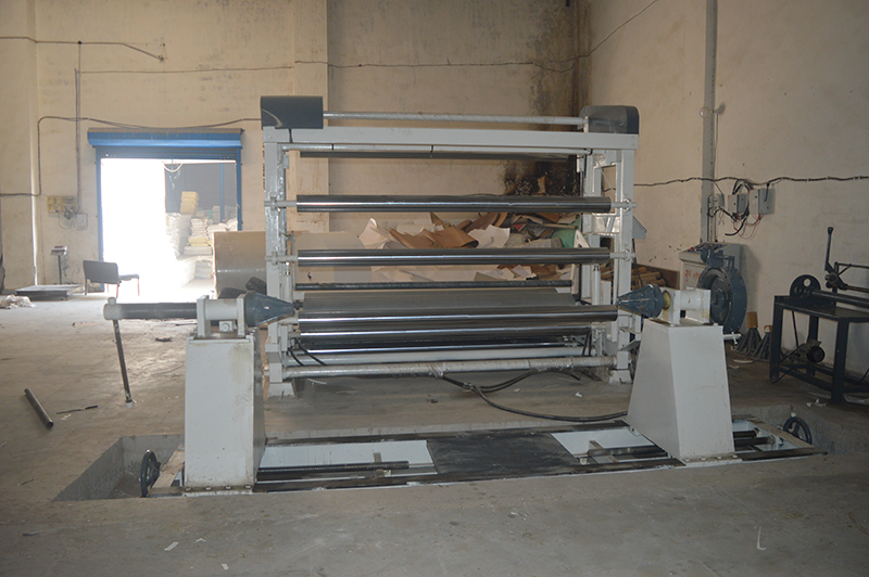 Two Drum Surface Rewinder Machine With Double Motor