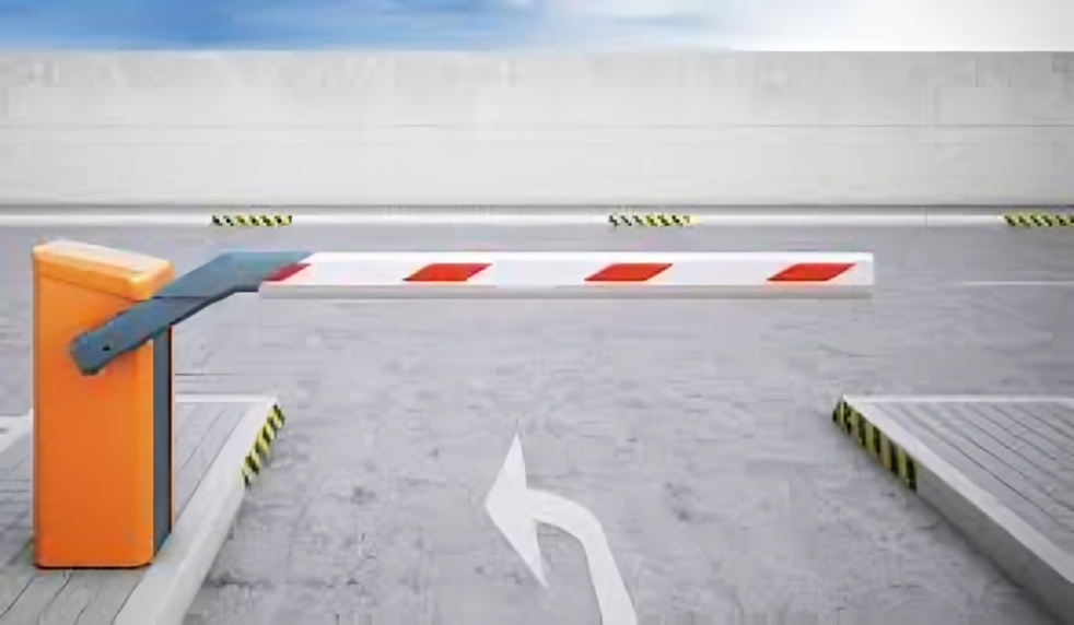 Automatic Boom Barrier - Color: Red And Grey