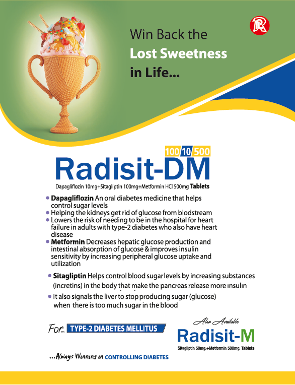 Dapagliflozin Sitagliptin Metformin Tablets