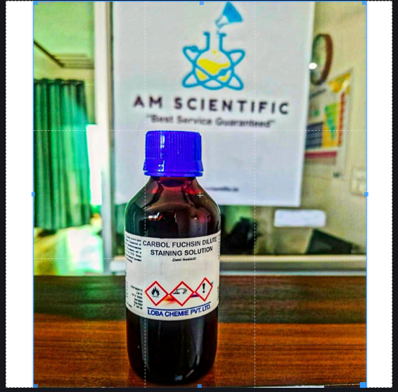 Carbol Fuchsin Dilute Staining Solution Loba