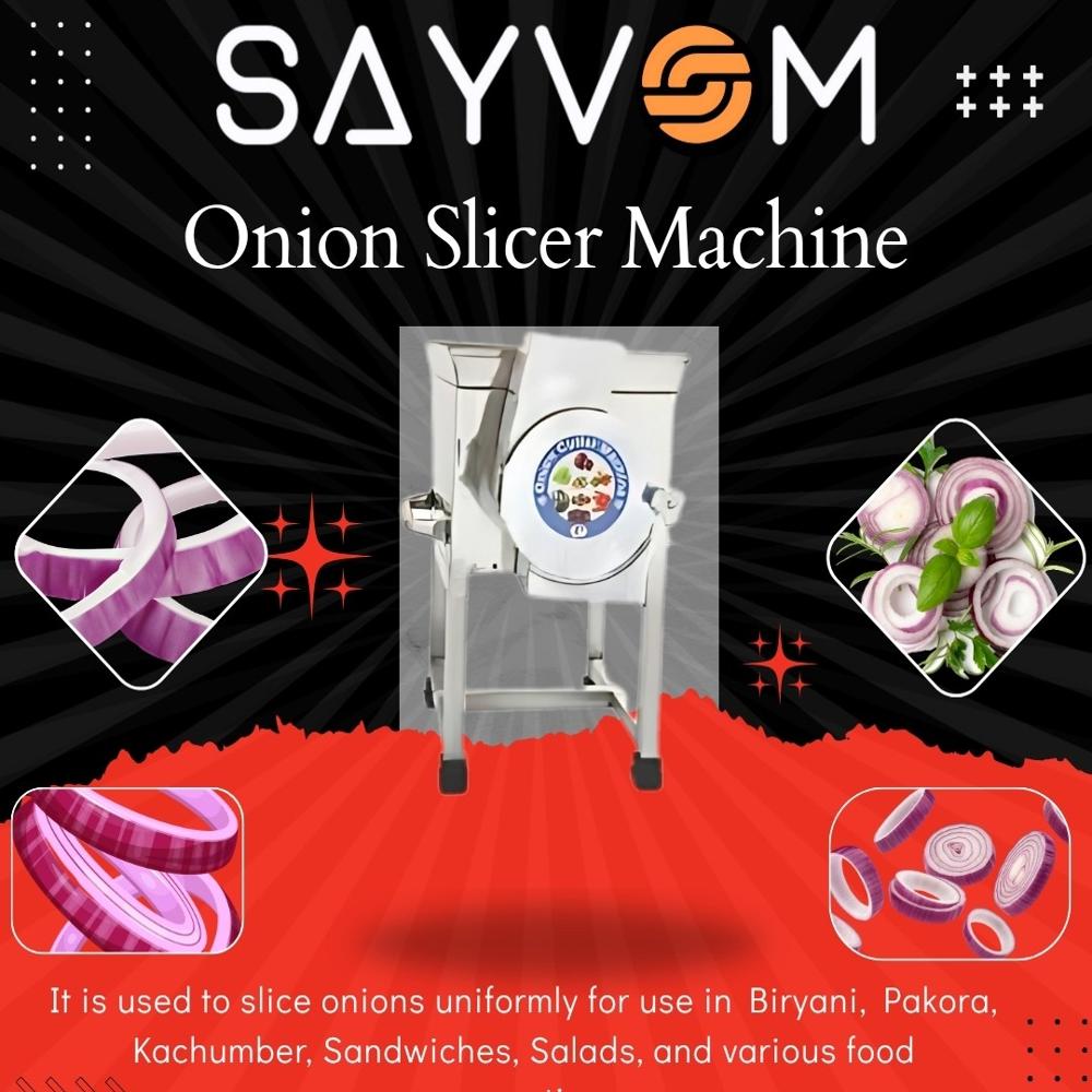 0.5 HP ONION SLICER MACHINE