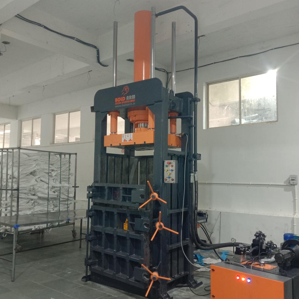 Hydraulic Fibc Balepress - Capacity: 140 Ton
