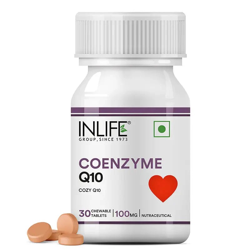 Inlife Coenzyme Q10 30 Tablets - Best Before: 26 Months