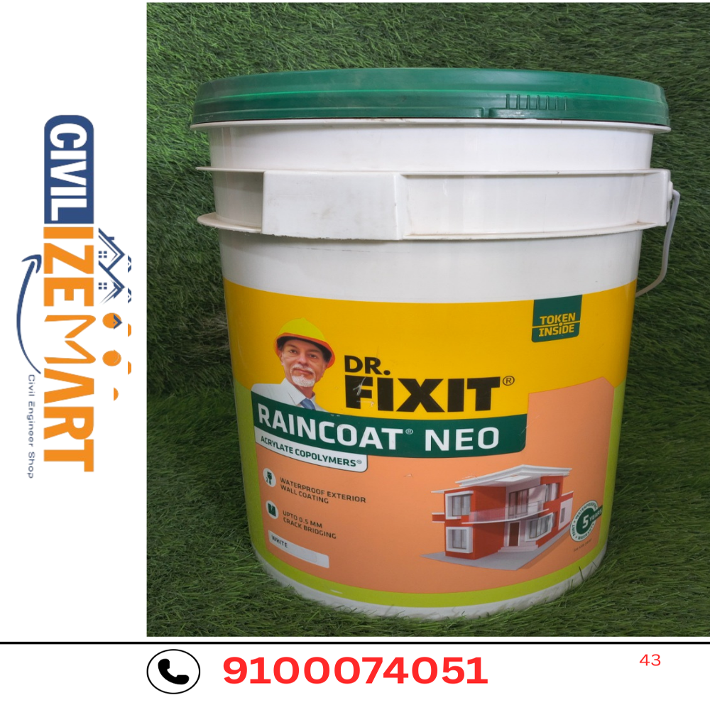 DR.FIXIT RAINCOAT NEO WHITE (20L) WATERPROOFING CHEMICAL