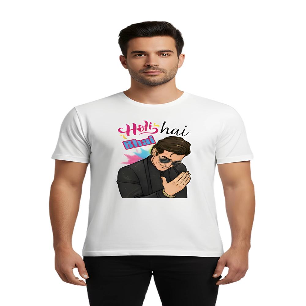 White Holi Shirt - Age Group: Adult